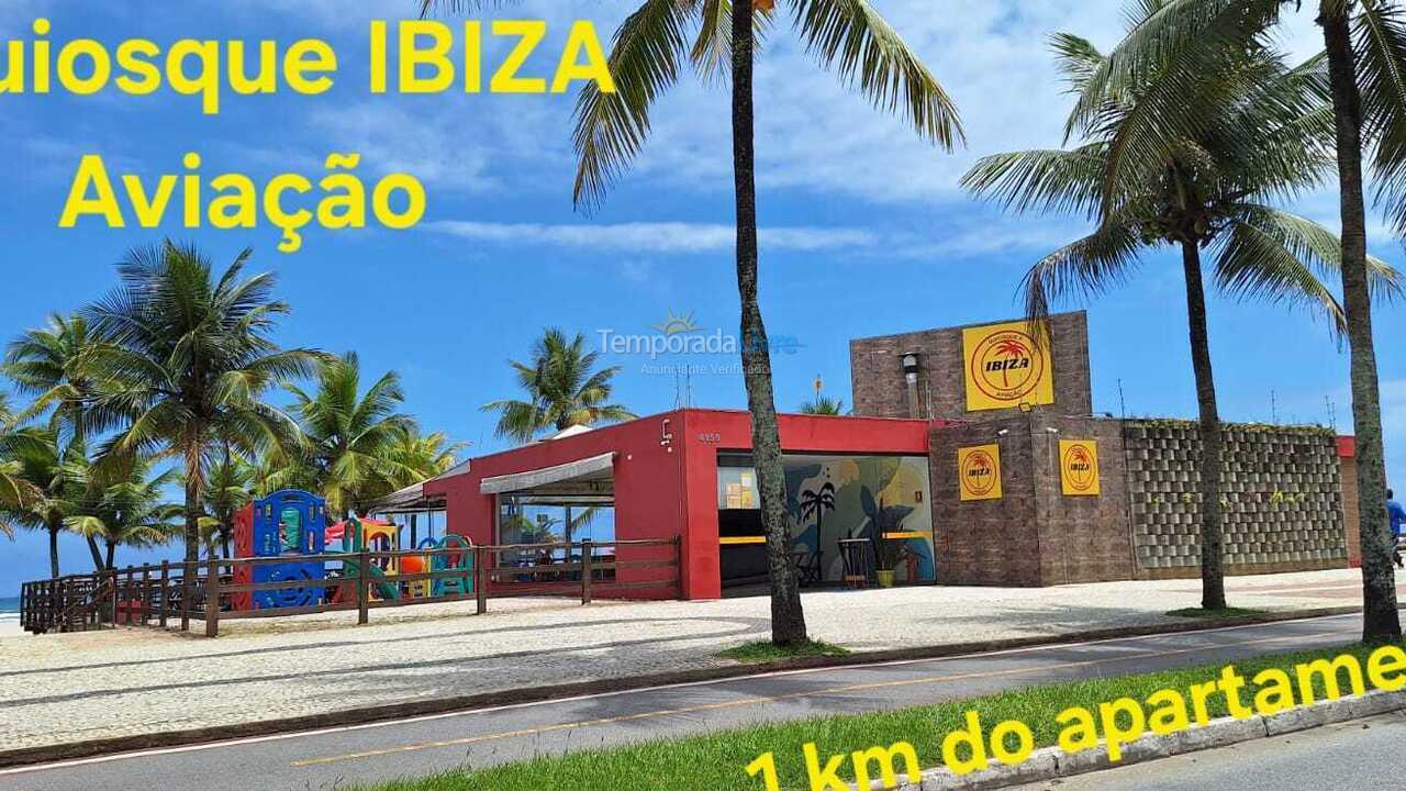 Apartamento para aluguel de temporada em Praia Grande (Vila Tupi)