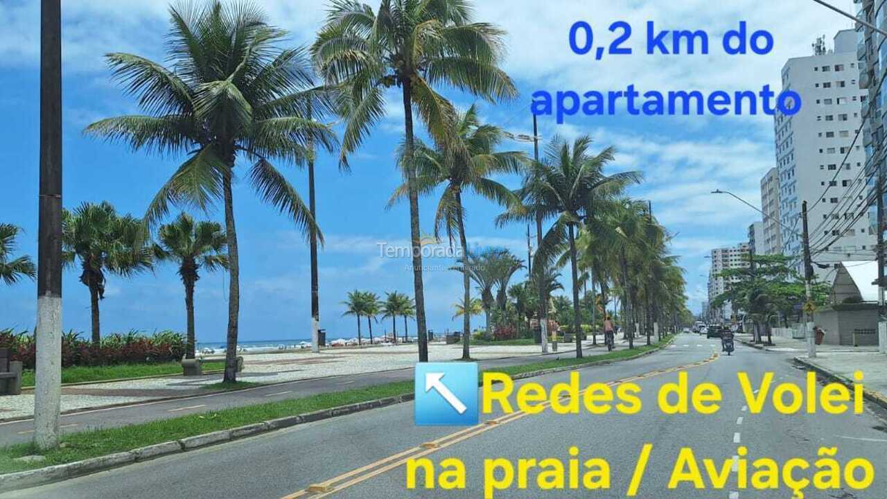 Apartamento para aluguel de temporada em Praia Grande (Vila Tupi)