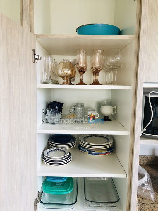 Apartamento para alquiler de vacaciones em Governador Celso Ramos (Praia de Palmas)