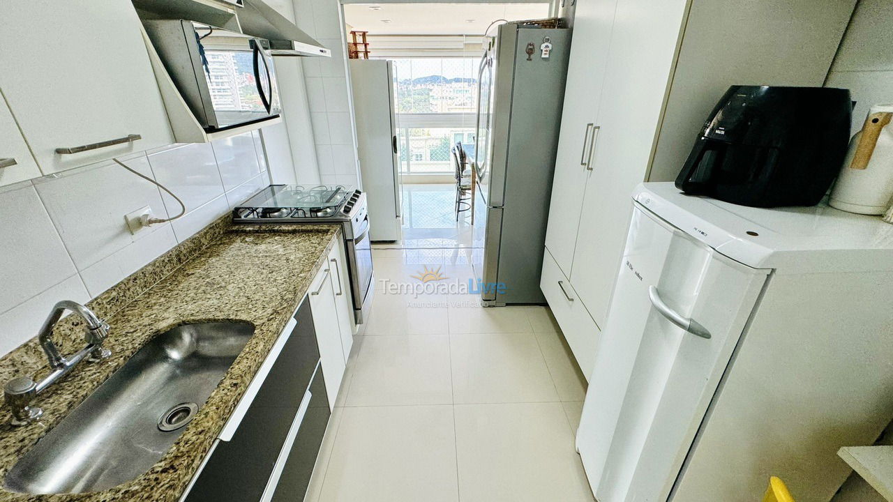 Apartamento para aluguel de temporada em Guarujá (Enseada)