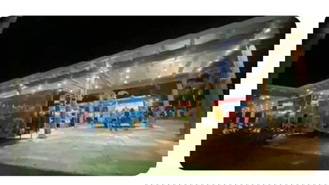 Pé na areia Praia Caiçara