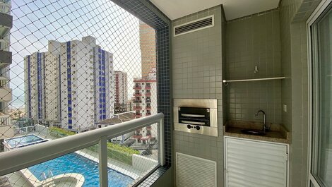 B023 Apto Aconchegante | Wi-fi | 1 Dorm | Churrasqueira | Piscina