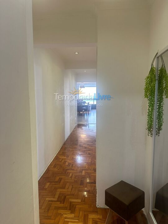 Apartment for vacation rental in Santos (Gonzaga)