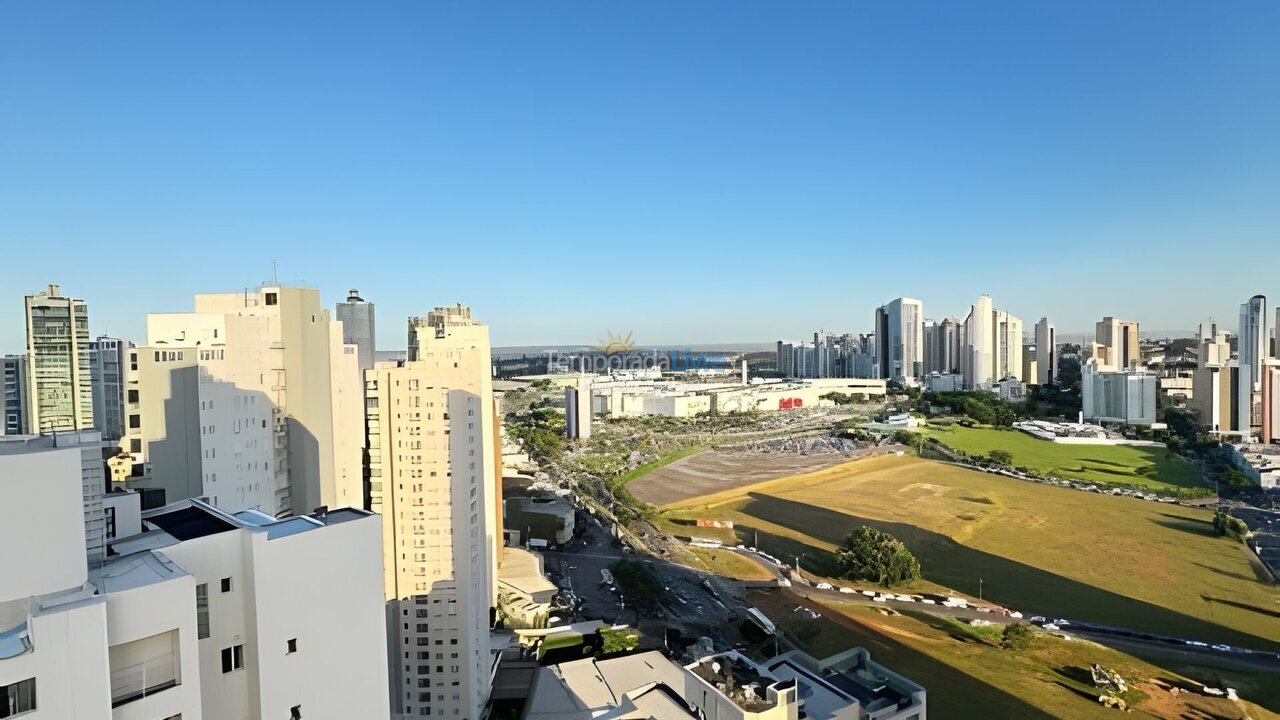 Apartamento para aluguel de temporada em Goiânia (Jardim Goias)