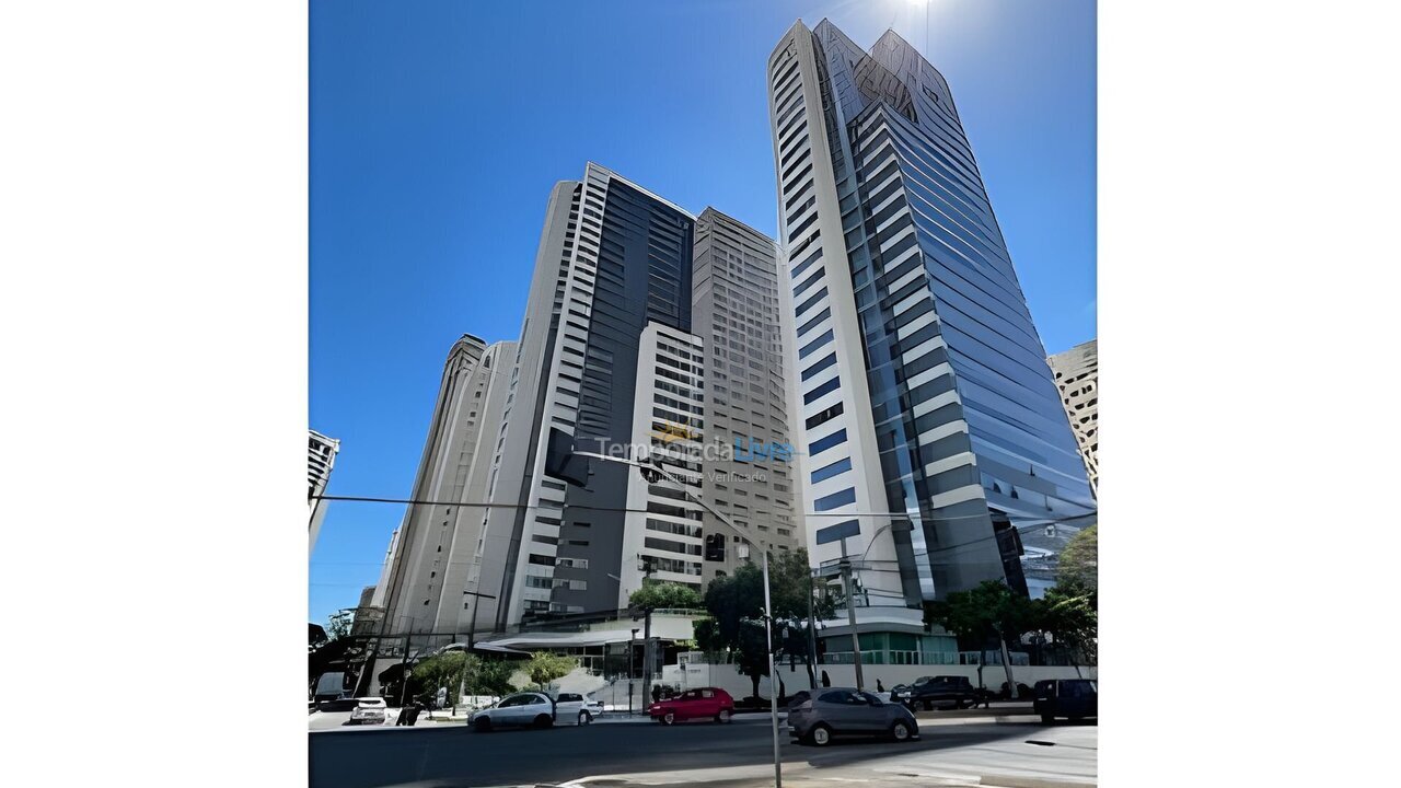 Apartamento para aluguel de temporada em Goiânia (Jardim Goias)