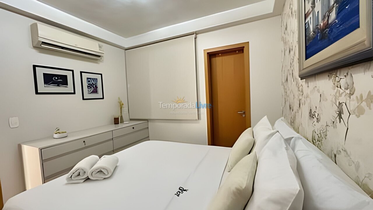 Apartamento para aluguel de temporada em Goiânia (Setor Oeste)