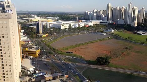 Flat Jardim Goiás vista Parque