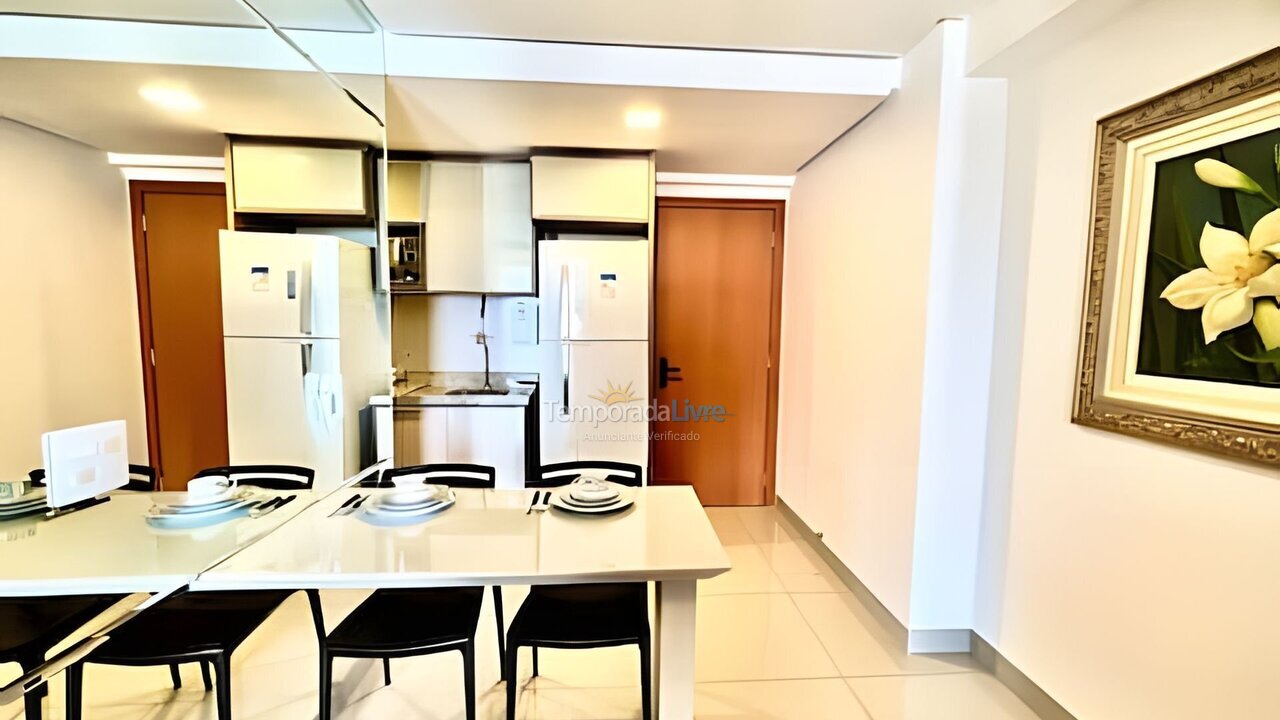 Apartamento para aluguel de temporada em Goiânia (Setor Oeste)