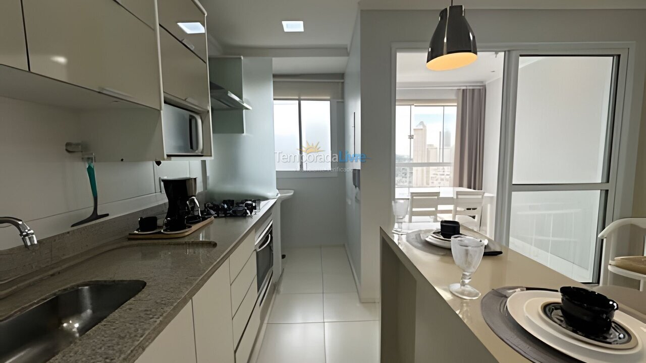 Apartamento para aluguel de temporada em Goiânia (Jardim Goias)