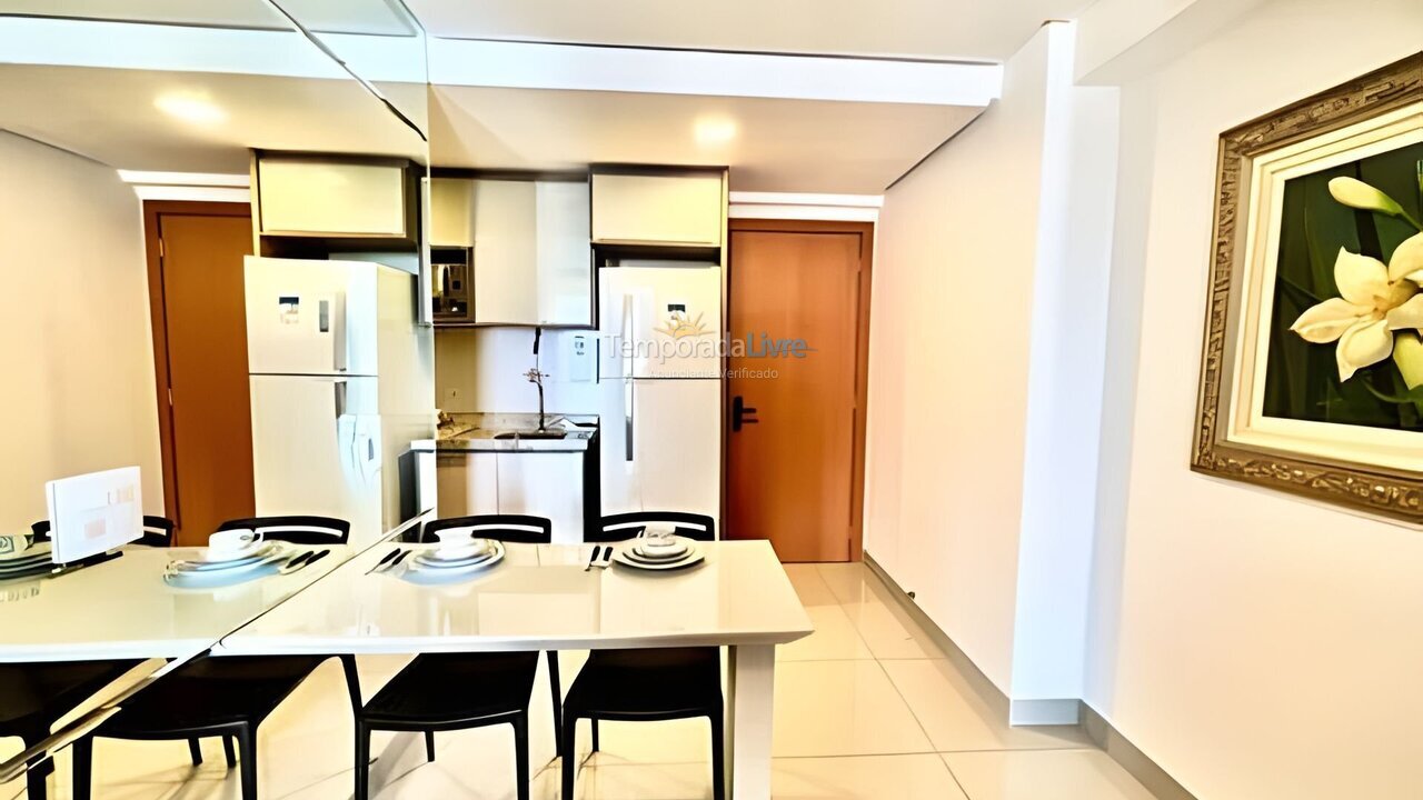 Apartamento para aluguel de temporada em Goiânia (Jardim Goias)