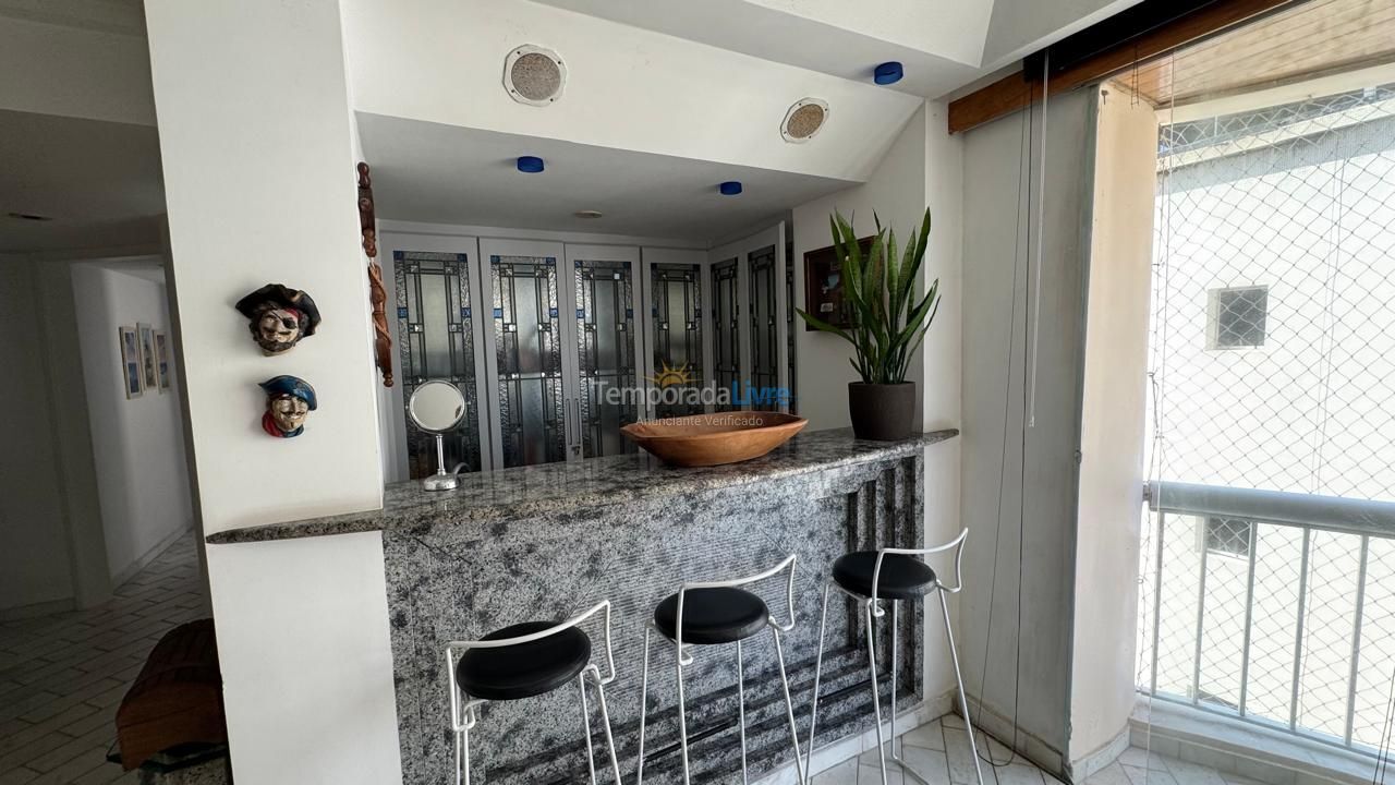 Apartment for vacation rental in Guarujá (Pitangueiras)