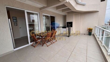 Duplex penthouse, located 50 meters from Canto Grande Beach.