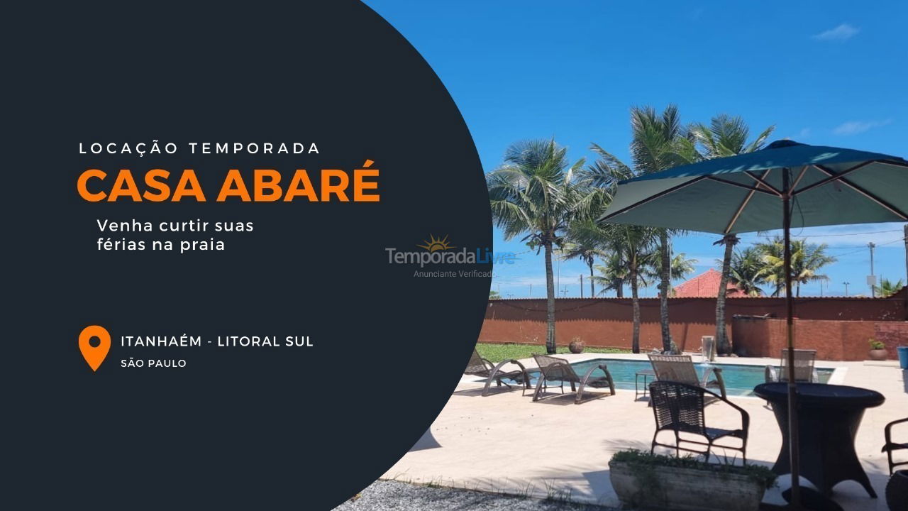 Casa para aluguel de temporada em Itanhaém (Nova Itanhaem)