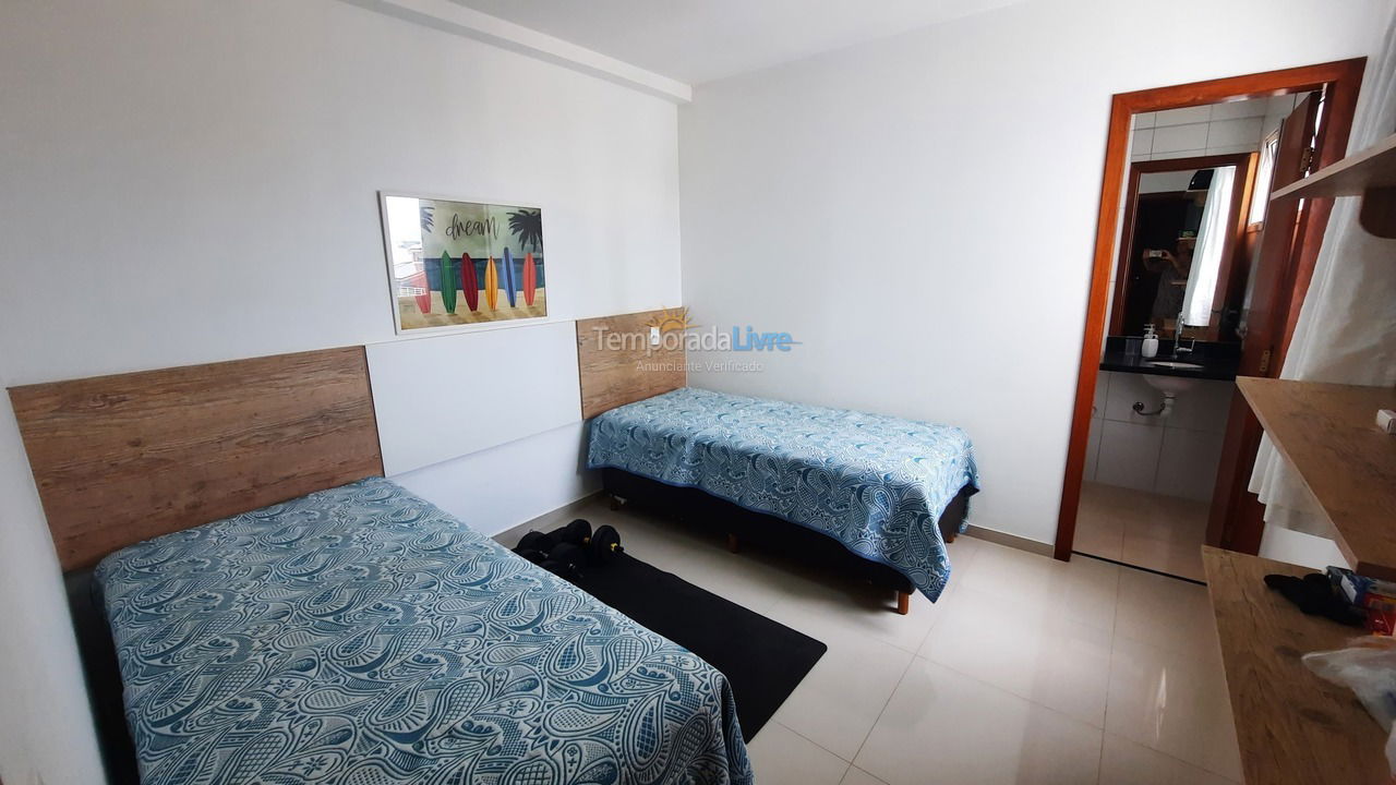 Apartment for vacation rental in Guarapari (Praia do Morro)