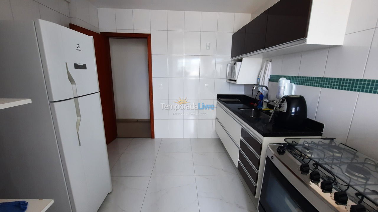 Apartment for vacation rental in Guarapari (Praia do Morro)