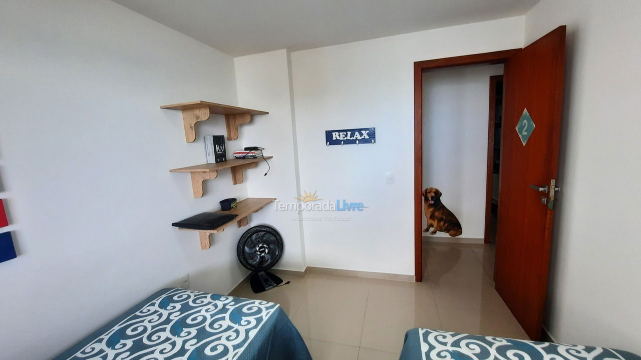 Apartment for vacation rental in Guarapari (Praia do Morro)