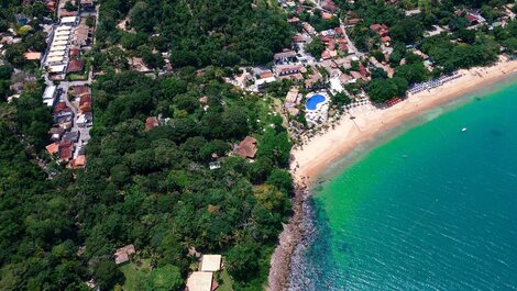 Pé na areia - Praia do Curral - Ilhabela