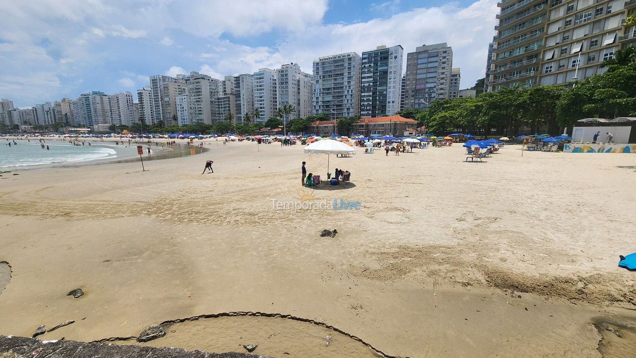 Apartamento para alquiler de vacaciones em Guarujá (Pitangueiras)