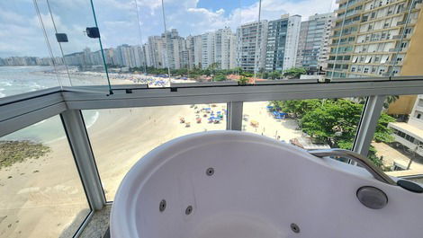 Morro do Maluf 4 habitaciones (1 suite) de muy alto nivel, jacuzzi de 10 pies.