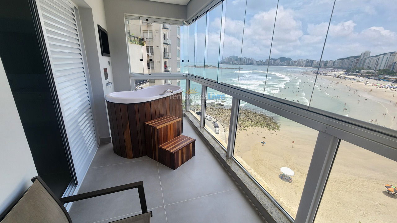 Apartamento para alquiler de vacaciones em Guarujá (Pitangueiras)