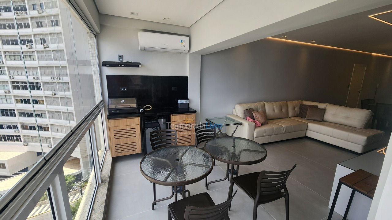 Apartamento para alquiler de vacaciones em Guarujá (Pitangueiras)