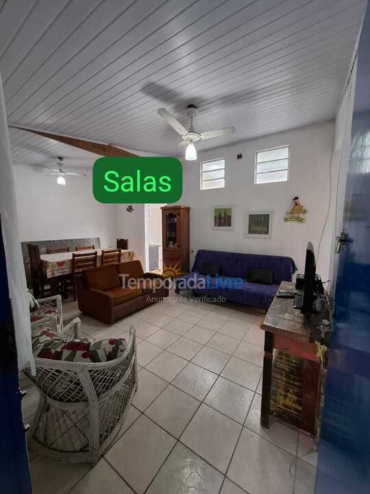 Casa para alquiler de vacaciones em Bertioga (Praia de Guaratuba)