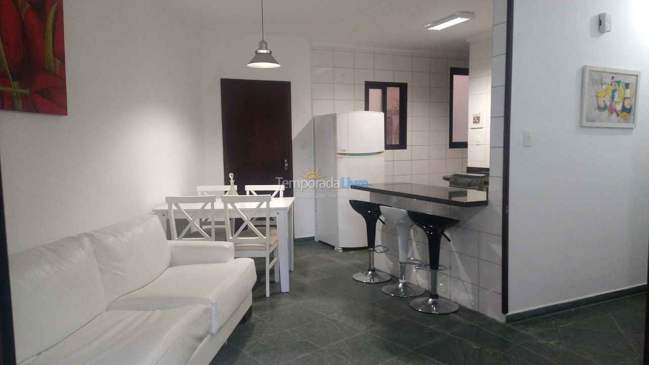 Apartamento para alquiler de vacaciones em Bertioga (Praia da Enseada Vila Claís)