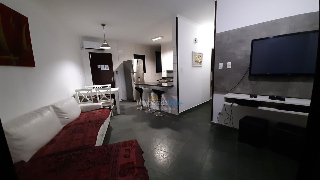 Apartamento para alquiler de vacaciones em Bertioga (Praia da Enseada Vila Claís)