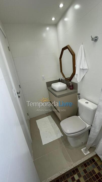 Apartment for vacation rental in Guarapari (Praia do Morro)