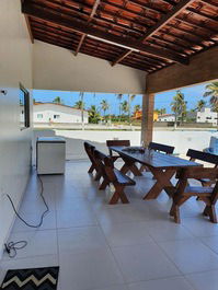 House in a condominium on Camaçari beach in Lucena