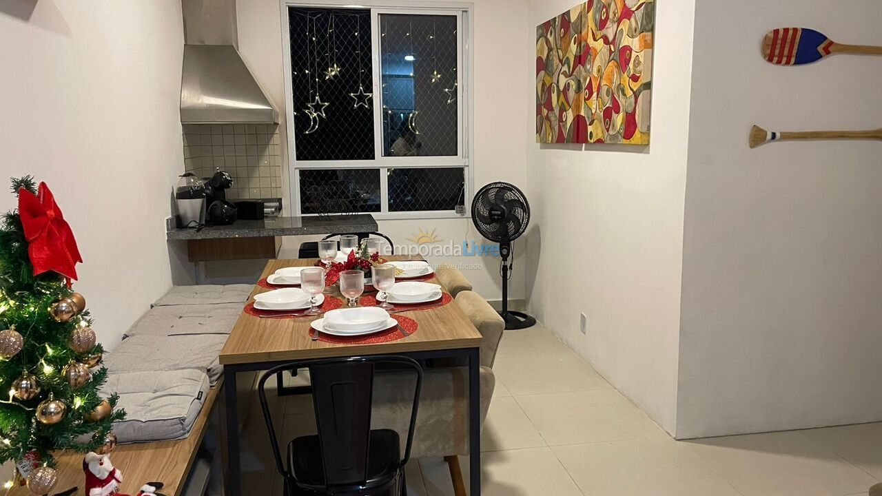 Apartamento para aluguel de temporada em Ubatuba (Itaguá)