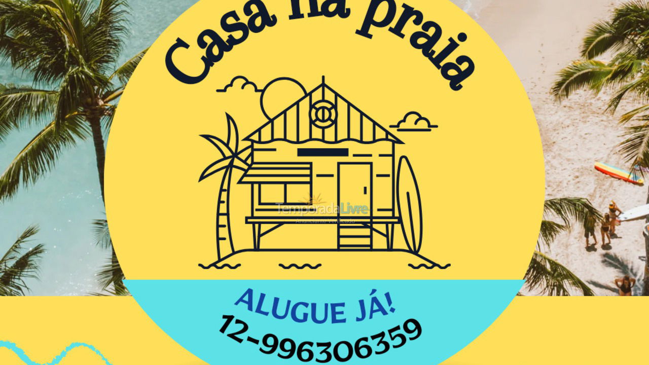 House for vacation rental in Ubatuba (Praia do Lázaro)