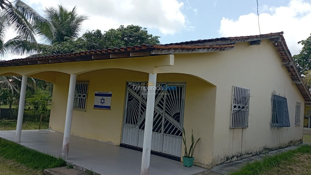 Casa para aluguel de temporada em São João de Pirabas (Proevia)