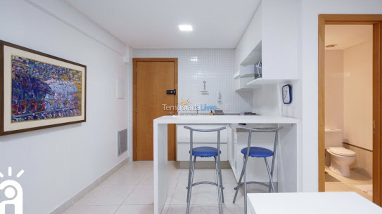 Apartamento para aluguel de temporada em Goiânia (Jardim Goias)