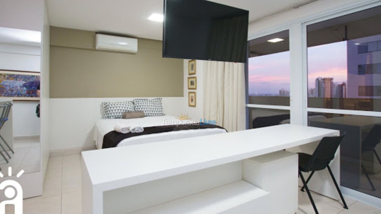 Apartamento para aluguel de temporada em Goiânia (Jardim Goias)