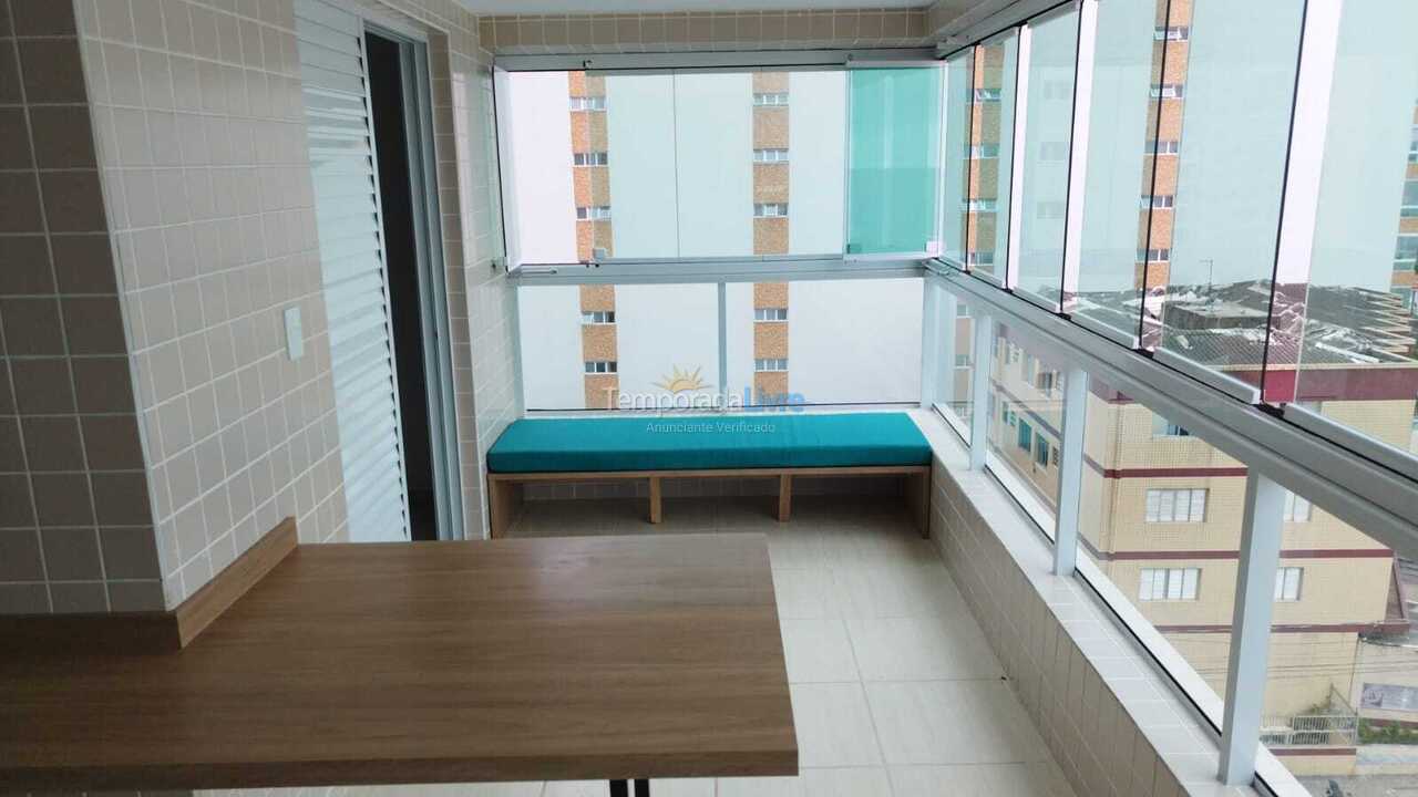 Apartamento para aluguel de temporada em Praia Grande (Vila Mirim)