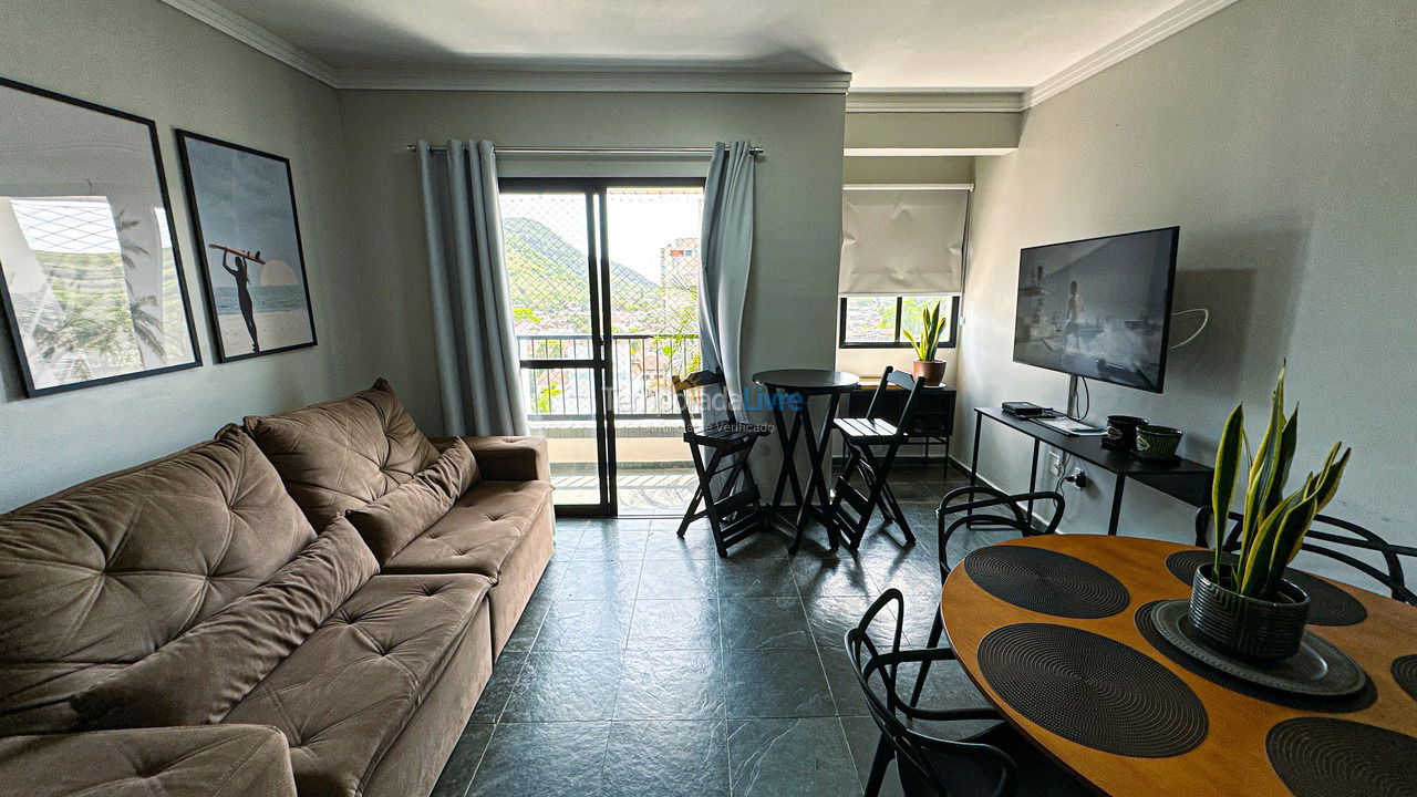 Apartamento para alquiler de vacaciones em Guarujá (Praia do Tombo)