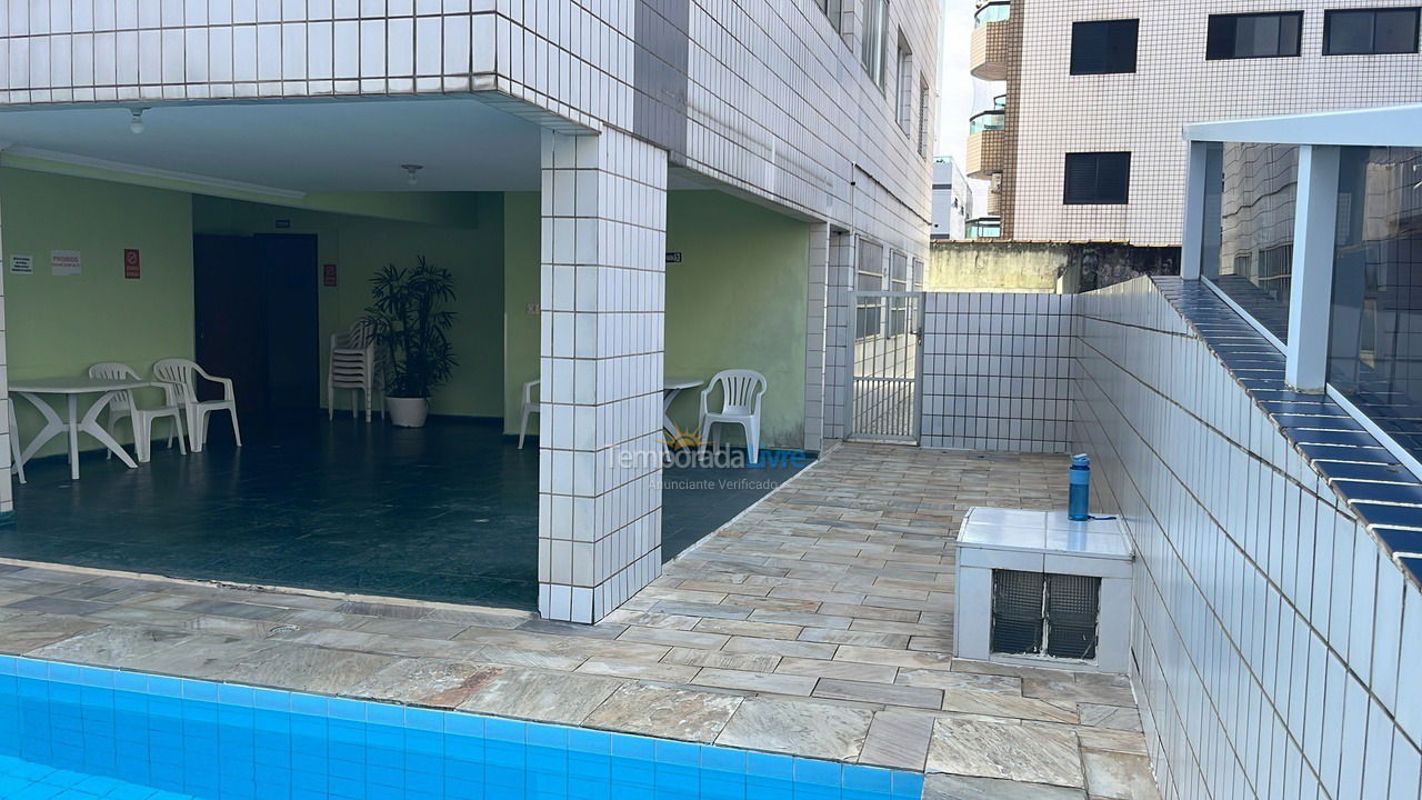 Apartamento para aluguel de temporada em Praia Grande (Vila Tupi)