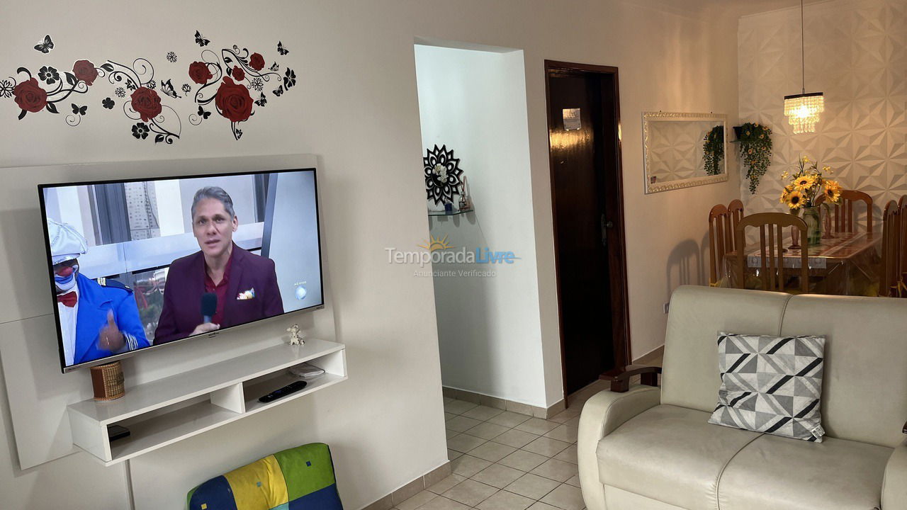 Apartamento para aluguel de temporada em Praia Grande (Vila Tupi)