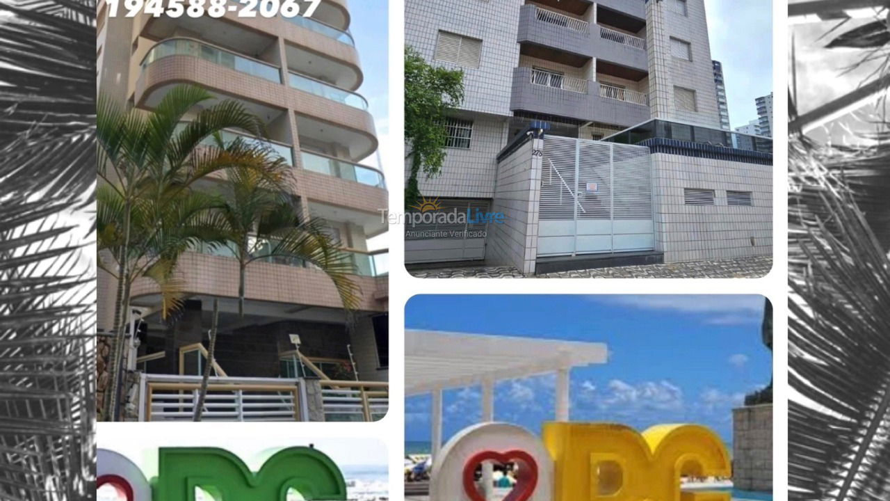 Apartamento para aluguel de temporada em Praia Grande (Vila Tupi)