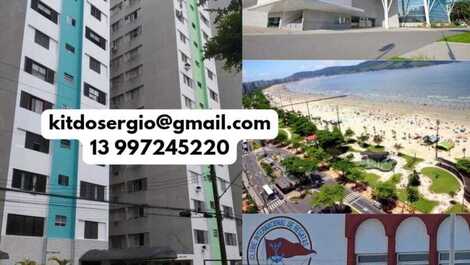 Apartamento para alugar em Santos - Ponta da Praia