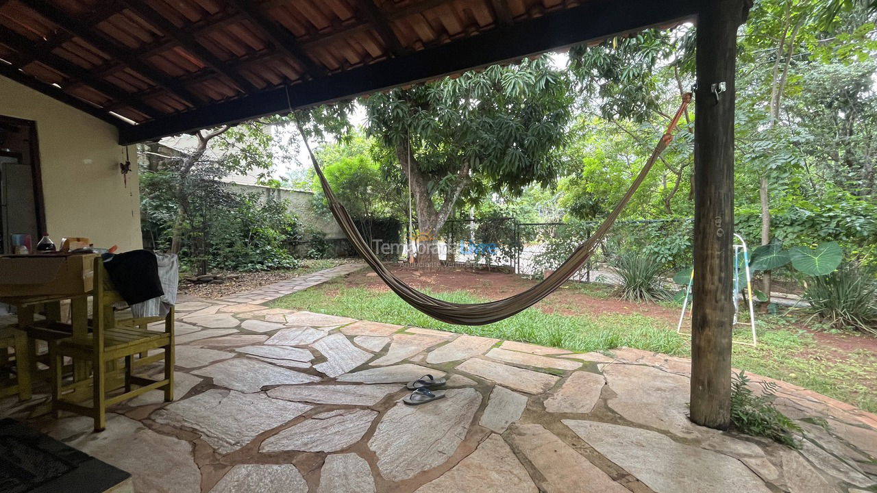 Casa para aluguel de temporada em Pirenópolis (Bairro do Carmos Vila Pompeu)