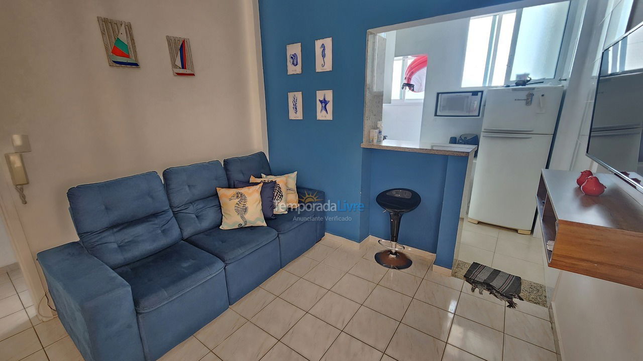 Apartamento para aluguel de temporada em Guarujá (Pitangueiras)