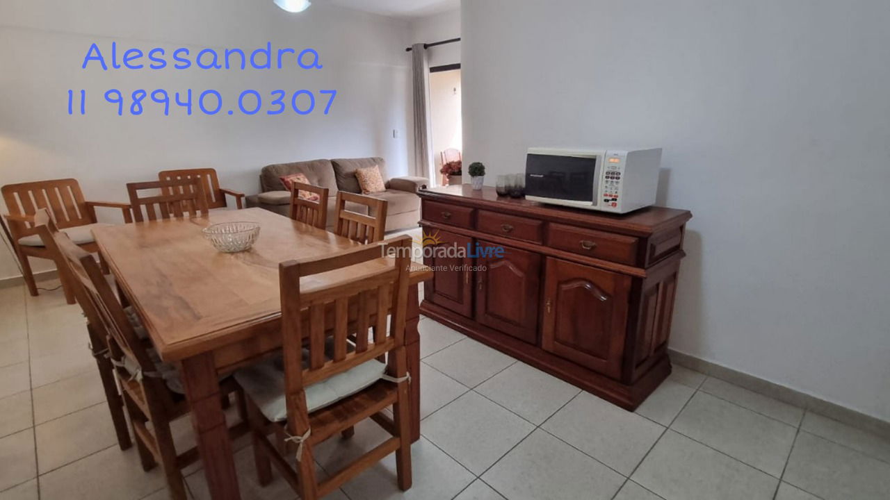 Apartment for vacation rental in Guarujá (Enseada)