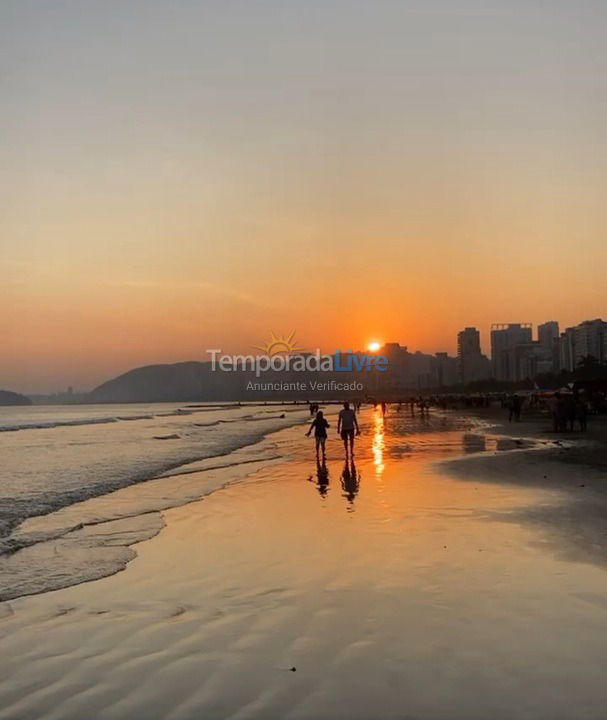 Apartamento para alquiler de vacaciones em Santos (Ponta da Praia)