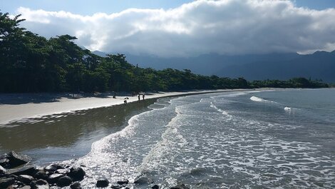 Praia de maranduba amanhecer