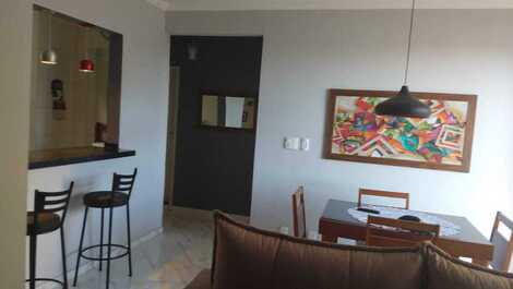 Apartamento, mobília nova. Tudo muito limpo e claro com ótima vista.