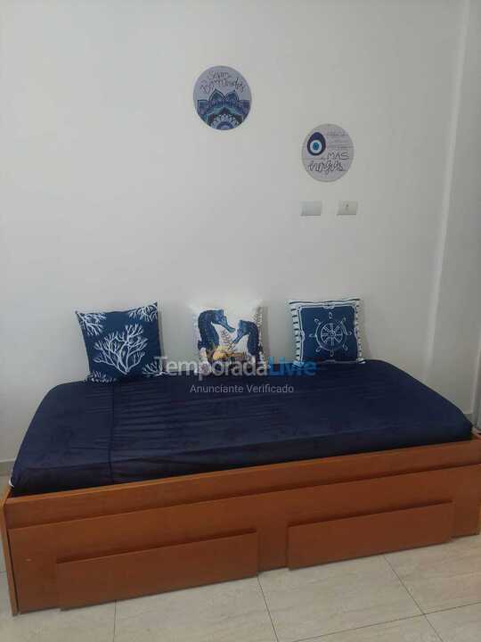 Apartamento para alquiler de vacaciones em Santos (Ponta da Praia)