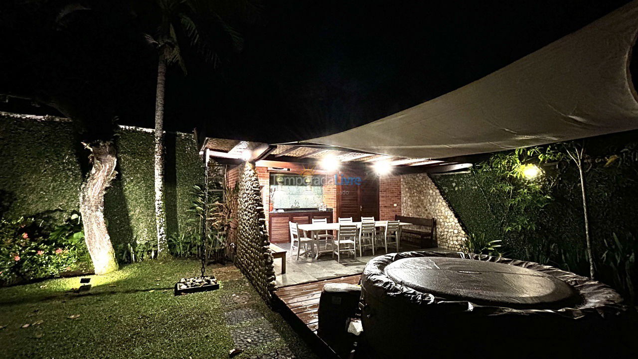 House for vacation rental in Ubatuba (Praia do Tenório)