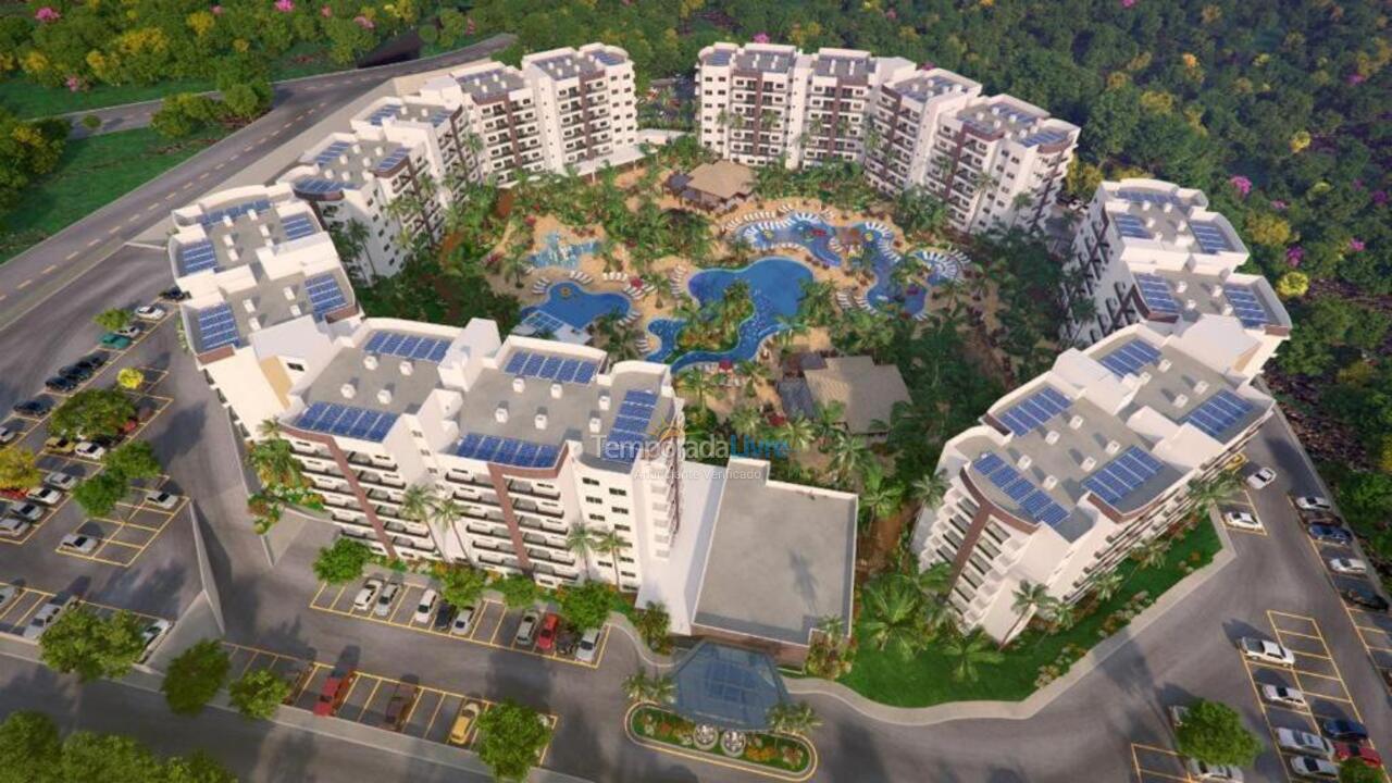 Apartamento para aluguel de temporada em Caldas Novas (Lagoa Quente)